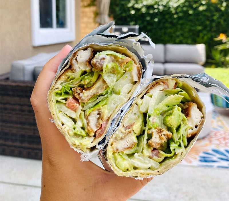 Chicken Tender Wrap