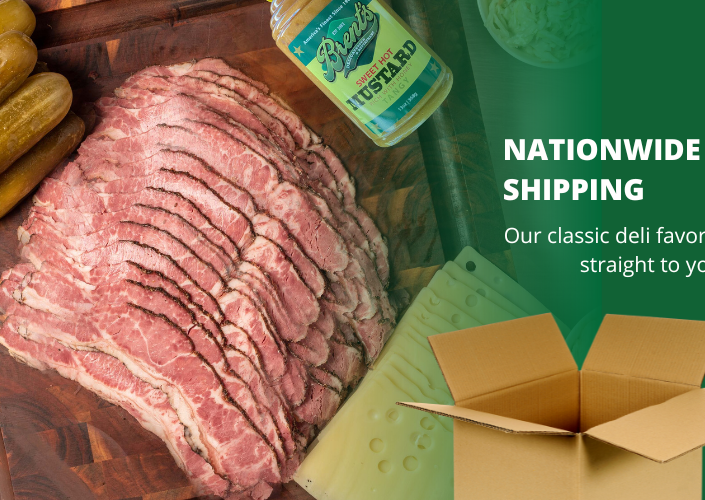 Nationwide Shipping with Brent's Deli