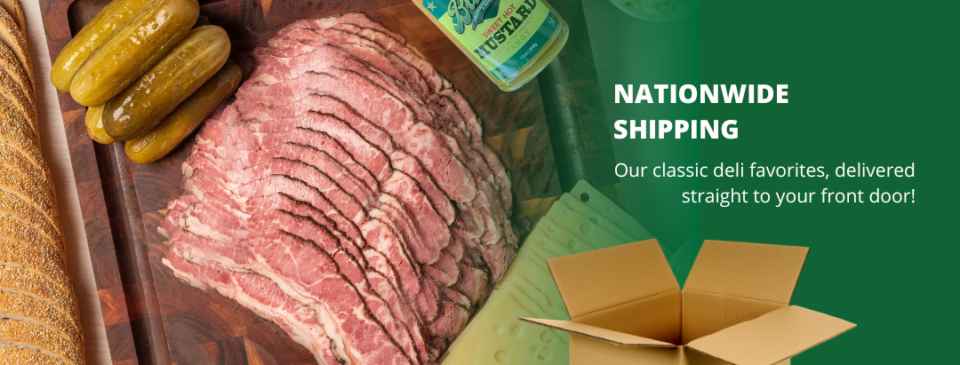 Nationwide Shipping with Brent's Deli